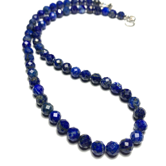 Lapis Beaded Gemstone Necklace