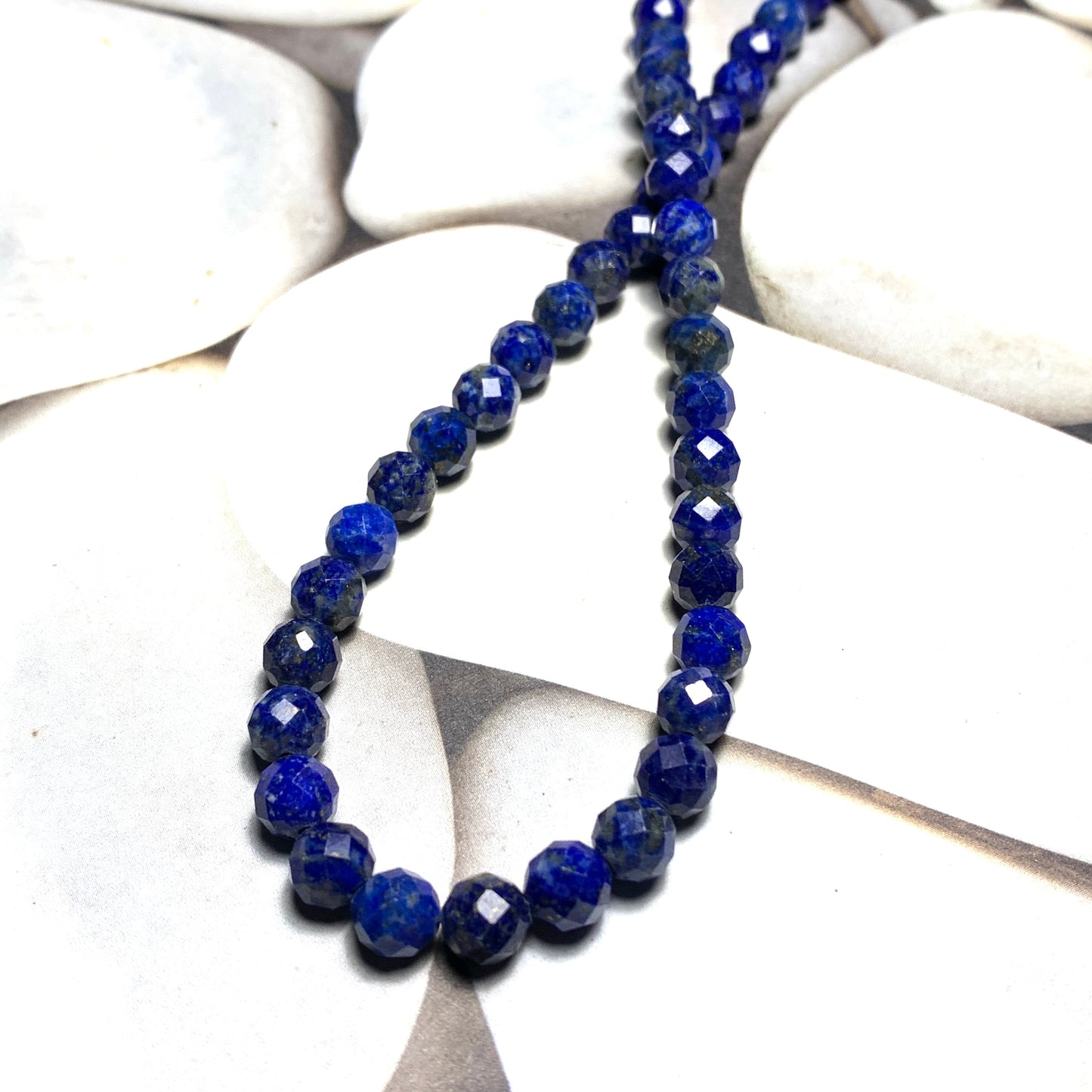 Lapis Beaded Gemstone Necklace