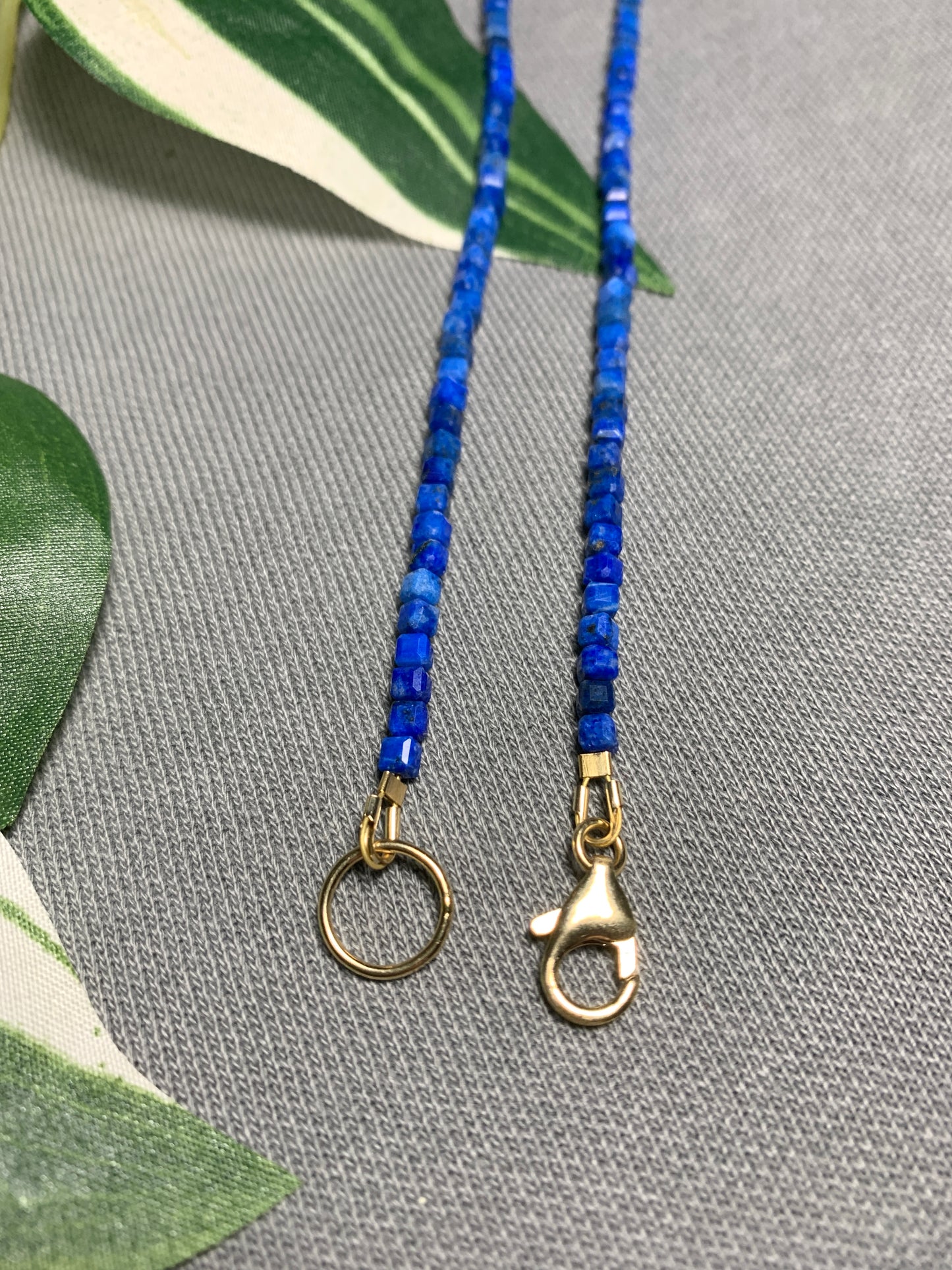 Rose Quartz Gemstone Wolf Necklace