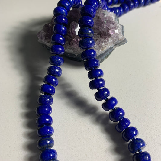 Lapis Hand Knotted Necklace